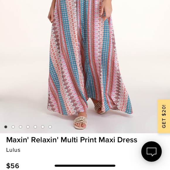 Lulus boho maxi dress - Picture 5 of 11